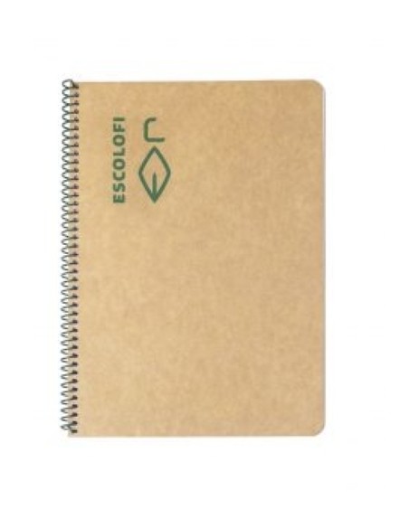 BLOCK ESCOLOFI 4º100h 5x5 80g ECOLOGICO - Pack de 5 unidades